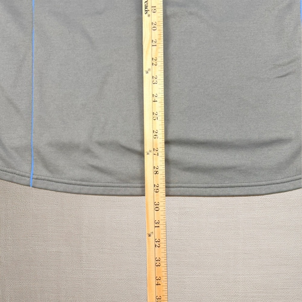 Peter Millar Crown Sport Warmth Golf 1/4 Zip Pullover Mens XXL Gray Performance - Picture 8 of 8